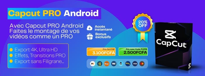 CAPCUT PRO ANDROID ILLIMITÉ