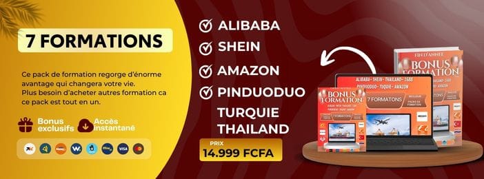 PACK DE 7 FORMATIONS E-COMMERCE
