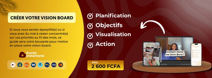 Le guide pour créer votre vision board 2026