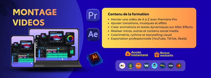 Devenez Monteur Video Professionnel