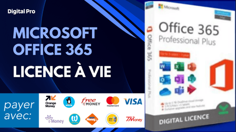Microsoft 365 avec une licence à vie