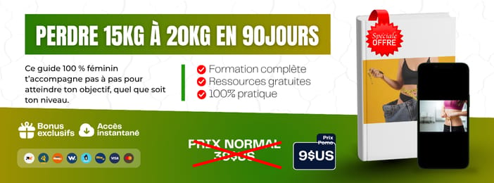 Perdre 15kg à 20kg en 90jours
