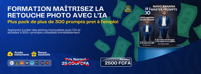 Deviens un Expert en Retouche Photo IA – Formation complète + 300 Prompts prêts à l’usage