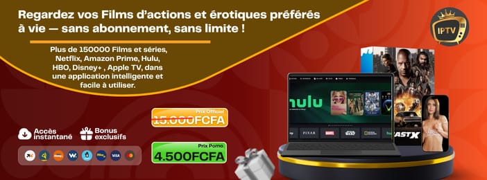 Accès Premium à vie: Netflix, Prime, Hulu, Apple TV, HBO et plus. Avec un seul paiement