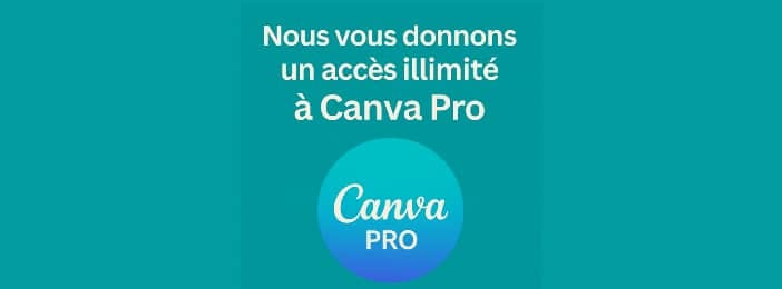 Accès Canva pour 1 an