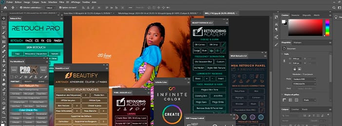 Pack de Plugins Windows et Mac Photoshop - Retouche Photo