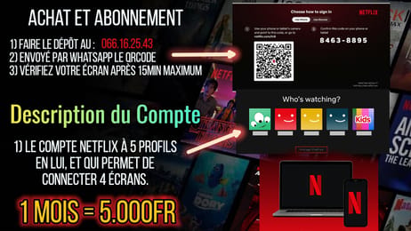 Abonnement Netflix