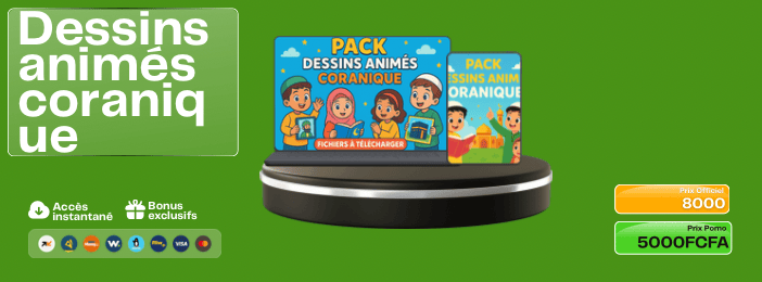 PACK DESSIN ANIMÉS CORANIQUE POUR ENFANTS