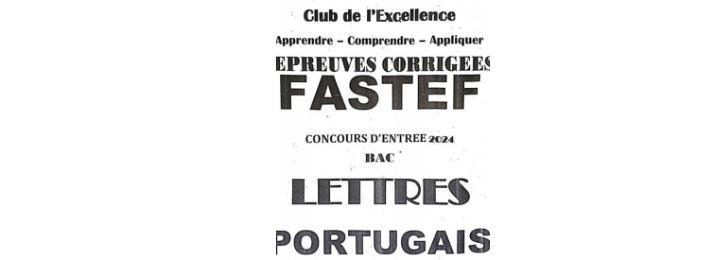 FASTEF PORTUGAIS BAC