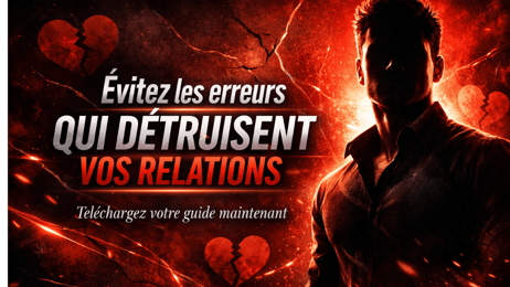 Comprendre les erreurs masculines qui détruisent une relation