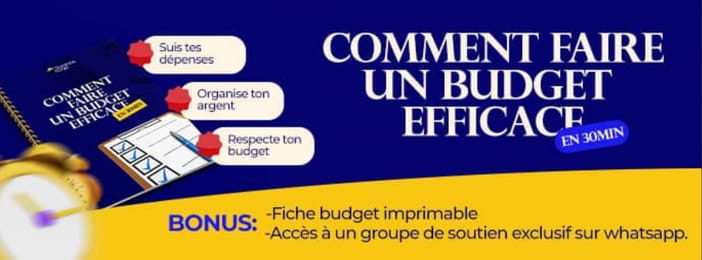 COMMENT FAIRE UN BUDGET EFICACE EN 30 MINUTES