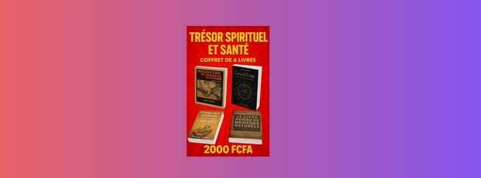 Trésor Spirituel et Santé – Coffret de 4 Livres