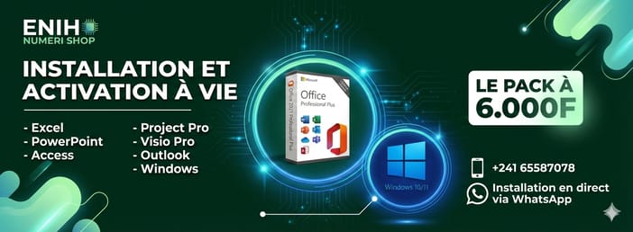 Windows 11 & Office 2024 Pro Plus – Dernières fonctionnalités incluses