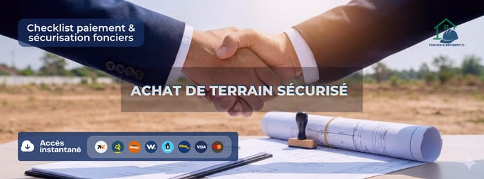Checklist : Paiement Terrain Sécurisé – Évitez les Arnaques (CI 2026)
