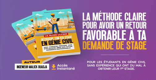 LE GUIDE ULTIME : DÉCROCHE TON 1ER STAGE EN GÉNIE CIVIL SANS CONNAÎTRE PERSONNE