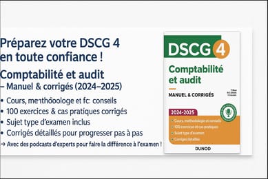DSCG 4 - Comptabilité et audit - Manuel 2024-2025 - 6e édition