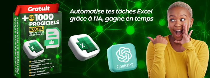 De Zéro à Expert Excel en 72h grâce à Chat GPT + 1000 Templates Excel Prêts à l'Emploi