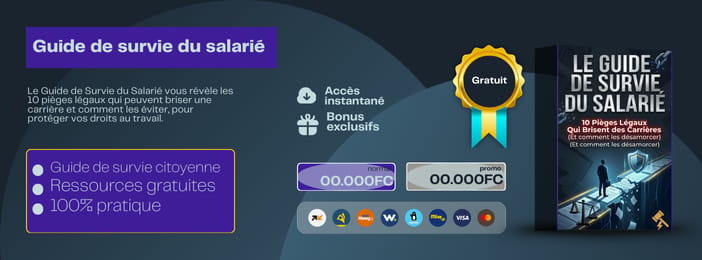 Guide de survie du salarié – Accès gratuit