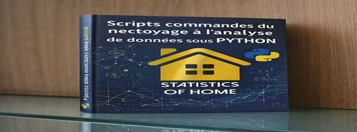 Script commande du nettoyage à l'analyse de données sous Python