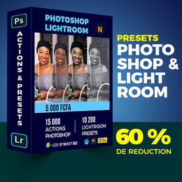 ACTIONS PHOTOSHOP ET LIGHTROOM