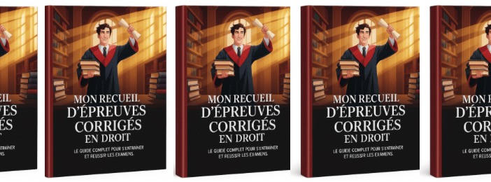 RECUEIL D’ÉPREUVES CORRIGÉES EN DROIT : Le guide complet pour s’entraîner et réussir ses examens.