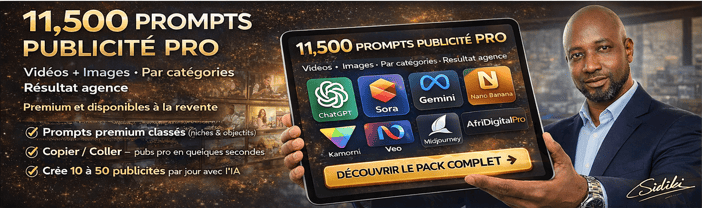 MegaPrompt IA 11,500 PUB PREMIUM – Veo3, Sora, Gemini, ChatGPT
