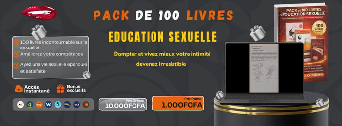 PACK de 100 LIVRES d'éducation sexuelle