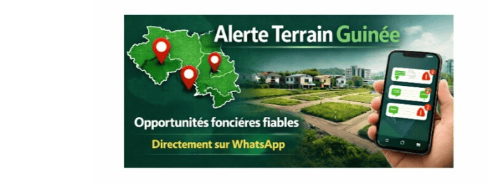 Alerte Terrain Guinée - Saisissez les Meilleures Opportunités Foncières