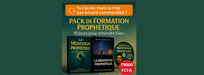 Formation Prophétique Complète - 21 Jours pour Affiner Votre Réception Spirituelle