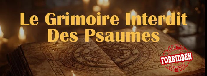 GRIMOIRE INTERDIT DES PSAUMES
