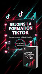 Gagne de l'argent avec Tiktok : Formation complète de Débutant à Expert