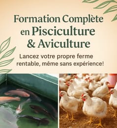 FORMATION COMPLETE EN PISCICULTURE ET AVICULTURE