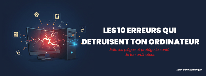 10 ERREURS QUI DÉTRUISENT TON ORDINATEUR