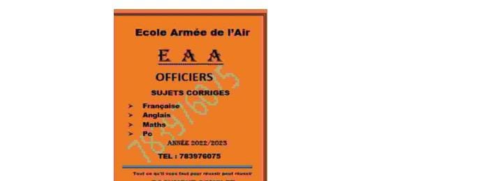 Fascicule Armée de l'Air (EAA) Licence