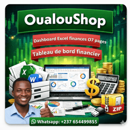 07 - Tableau de bord Excel Finances Tome 01