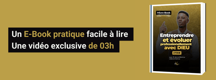 Entreprendre et évoluer professionnellement avec Dieu
