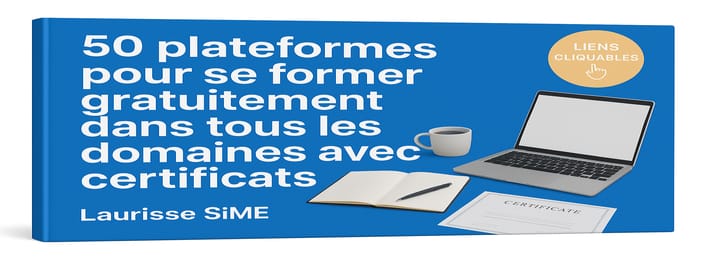 50 plateformes pour se former gratuitement dans tous les domaines avec certificats