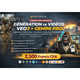 FORMATION I.A DE VIDÉOS AVEC SORA 2 +VEO3 + GEMINI PRO + GROUPE DE SUIVIS (+5000 inscrit)