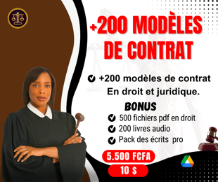 +200 Modèle de contrat