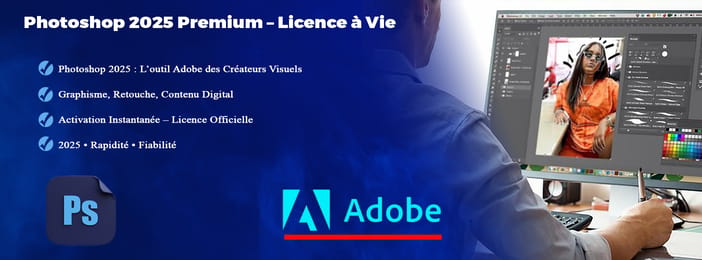 Adobe Photoshop 2025 (v20.5.0.048) Multi Langue à vie