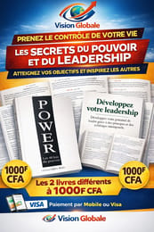 Pack Pouvoir & Leadership – 2 Livres à 1 000 FCFA
