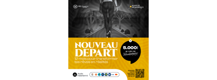 NOUVEAUX DÉPARTS