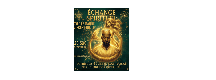 ÉCHANGE spirituel avec le Maître Vincent Jubilé