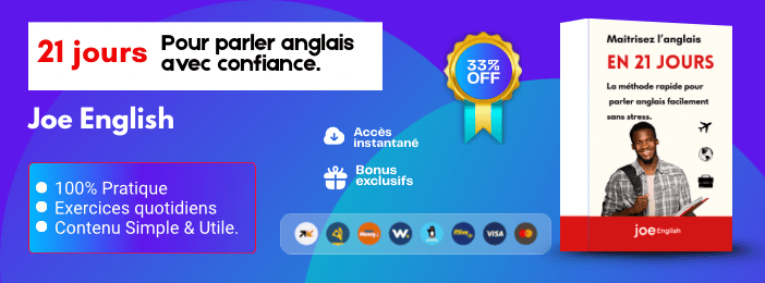 21 jours, 21 challenge pour mieux parler l'anglais.
