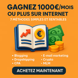 Business Internet – Les 7 Clés Pour Gagner 1000€ ou Plus Par Mois sur le Web
