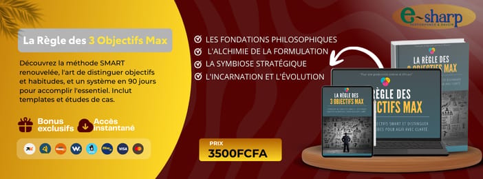 La Règle des 3 Objectifs Max : Atteignez Plus avec Moins d'Efforts