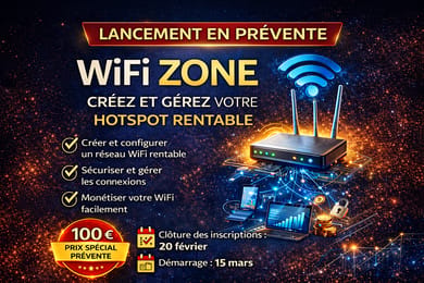WiFi Zone – Créez et gérez votre propre hotspot rentable