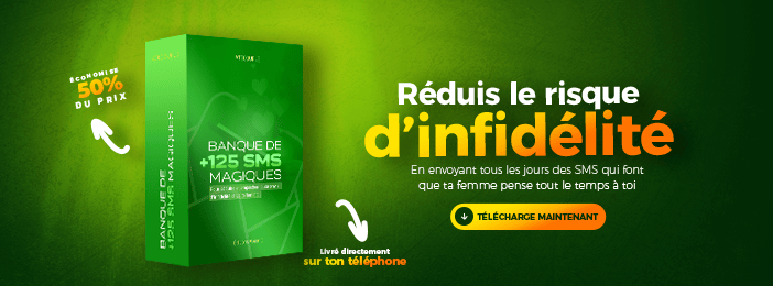 KIT +125 SMS POUR GARDER SON COUPLE (POUR HOMME)