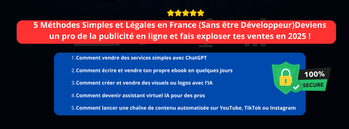 Gagne ta Vie avec lâIntelligence Artificielle