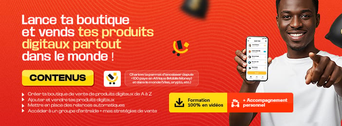 Creer une boutique de vente des produits digitaux